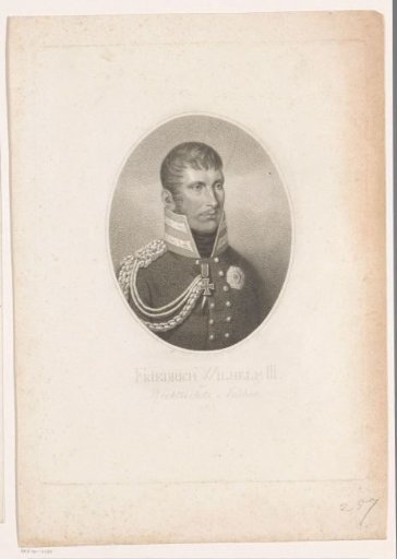 Portrait of Frederick William III, King of Prussia