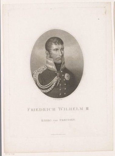 Portrait of Frederick William III, King of Prussia