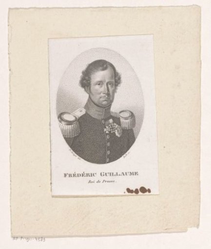 Portrait of Frederick William III of Prussia