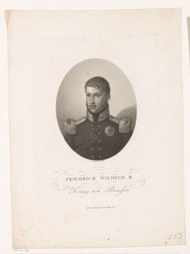 Portrait of Friedrich Wilhelm III of Prussia
