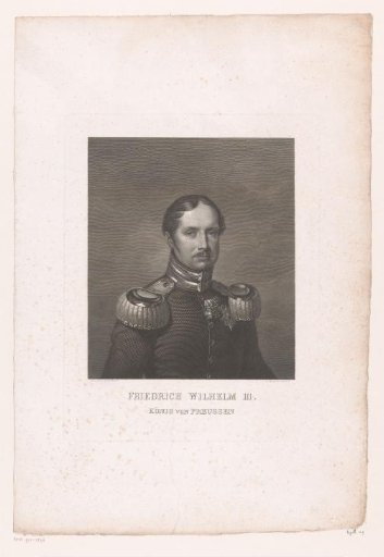Portrait of Friedrich Wilhelm III of Prussia