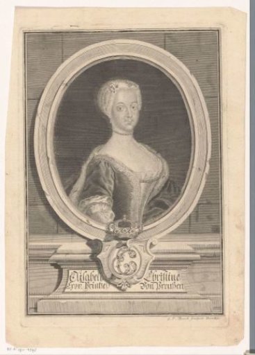 Portrait of Elisabeth Christine of Brunswick-Bevern