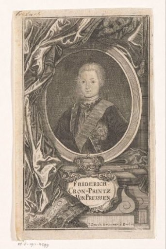 Portrait of Frederick the Great as Crown Prince