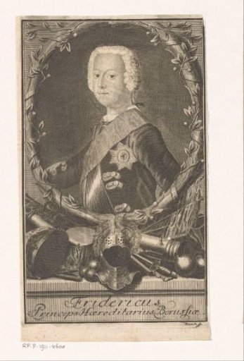 Portrait of Frederick the Great as Crown Prince
