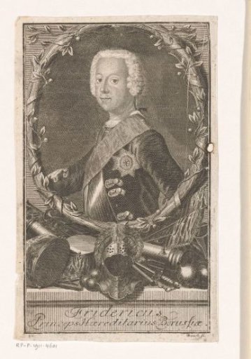 Portrait of Frederick the Great as Crown Prince