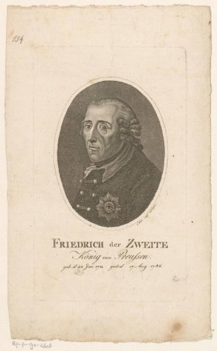 Portrait of Frederick the Great