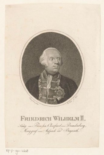 Portrait of Frederick William II
