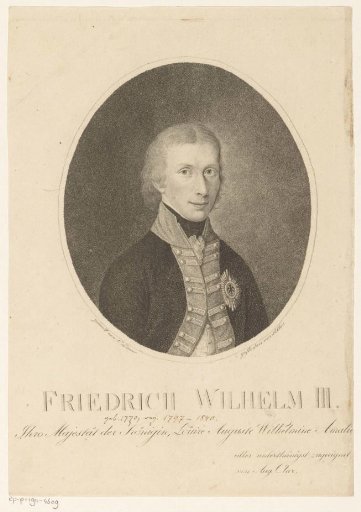 Portrait of Friedrich Wilhelm III