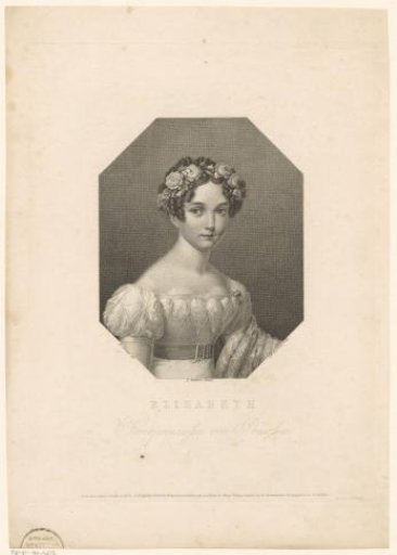 Portrait of Elisabeth Ludovika of Bavaria