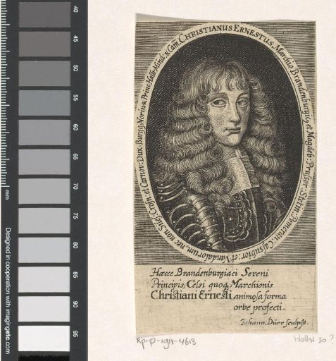 Portrait of Christian Ernst of Brandenburg-Bayreuth