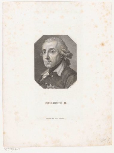 Portrait of Frederick the Great