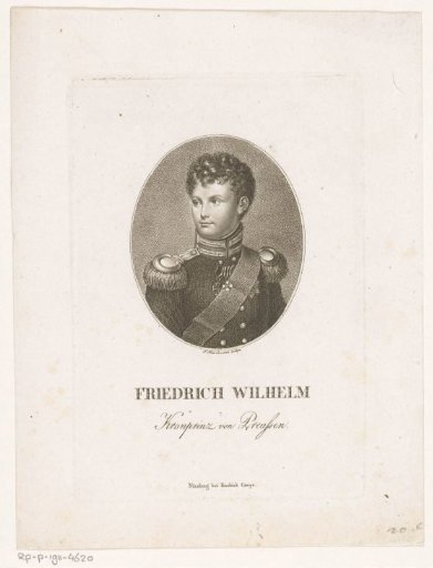 Portrait of Frederick William IV