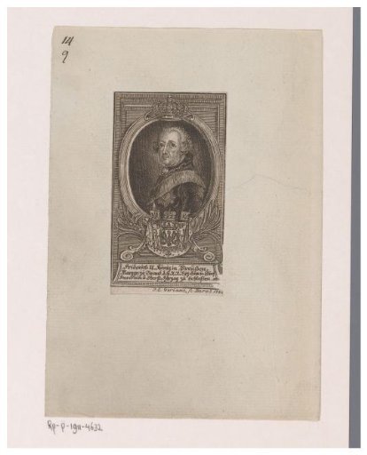 Portrait of Frederick the Great