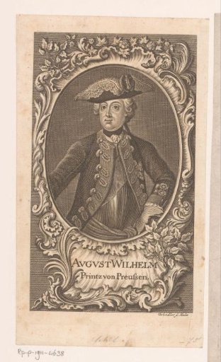 Portrait of August William of Prussia