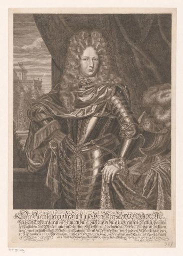 Portrait of Christian Albert of Brandenburg-Ansbach