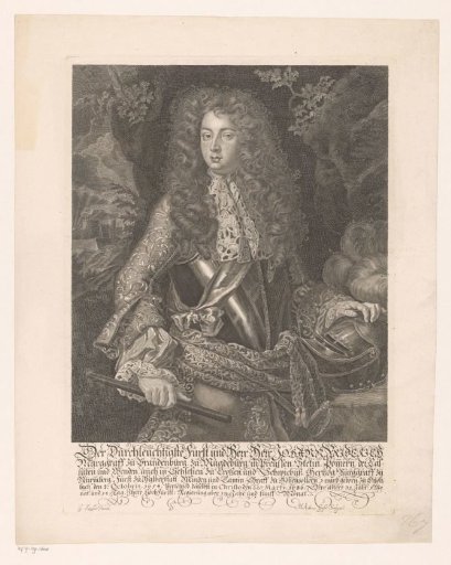 Portrait of Frederick William of Brandenburg-Ansbach