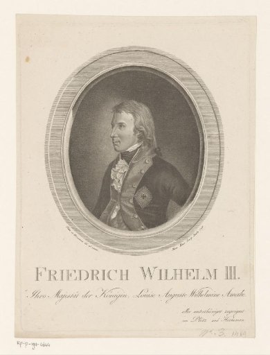 Portrait of Frederick William III