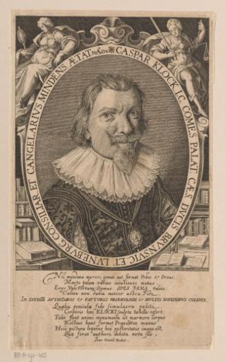 Portrait of Caspar Klock at the age of 50