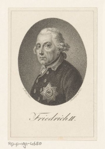 Portrait of Frederick the Great