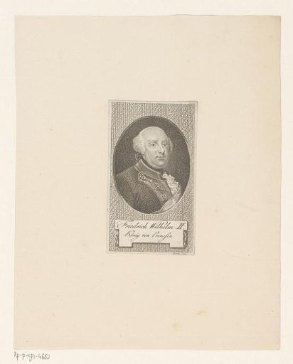 Portrait of Frederick William II