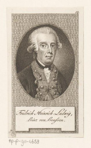 Portrait of Frederick Heinrich Ludwig of Prussia