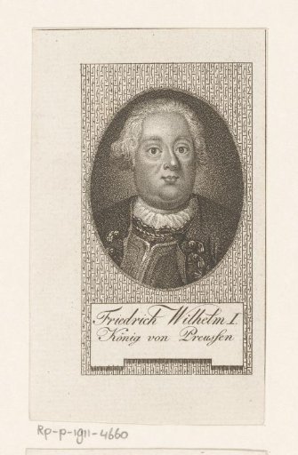 Portrait of Frederick William I