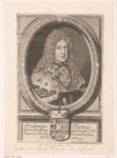 Portrait of Frederick I, King of Prussia
