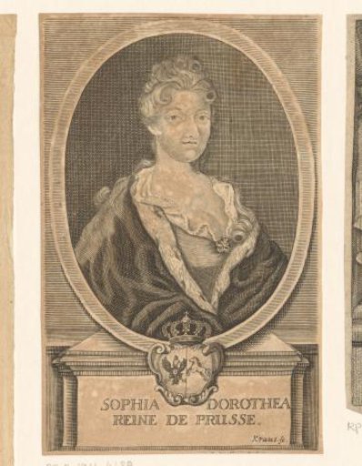Portrait of Sophia Dorothea of Hanover, Queen of Prussia