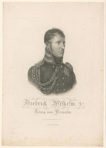 Portrait of Friedrich Wilhelm, King of Prussia