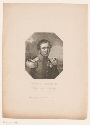 Portrait of Frederick William III of Prussia