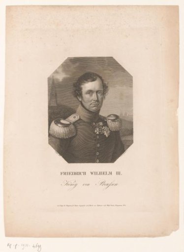 Portrait of Frederick William III of Prussia