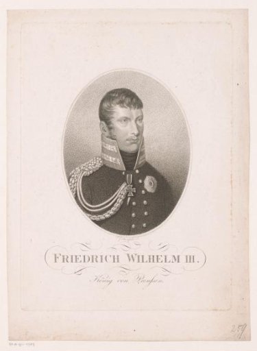 Portrait of Frederick William III of Prussia