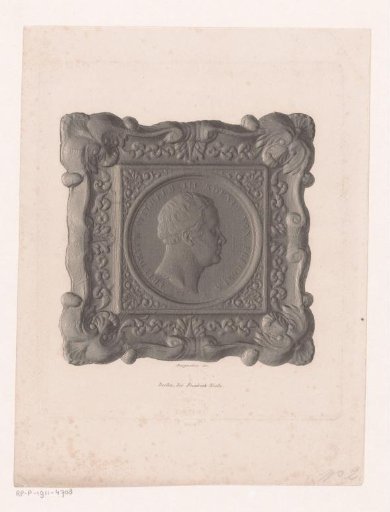 Relief with the portrait of Frederick William III of Prussia