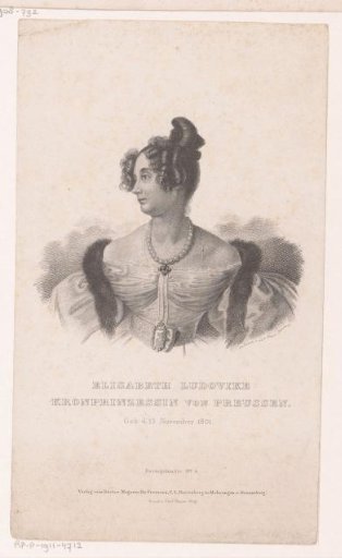 Portrait of Elisabeth Ludovika of Bavaria