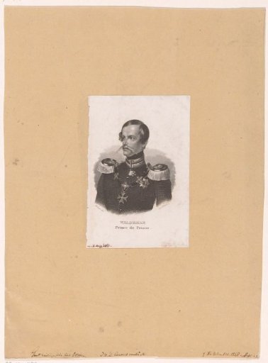 Portrait of Friedrich Wilhelm Waldemar von Preussen