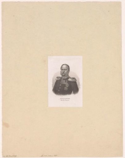 Portrait of Wilhelm I of Germany as King of Prussia