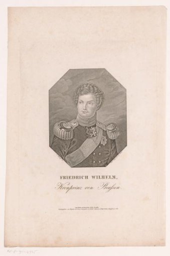 Portrait of Frederick William IV, King of Prussia