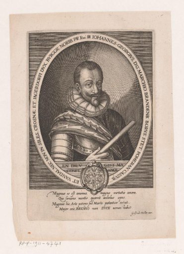 Portrait of Johann Georg of Brandenburg