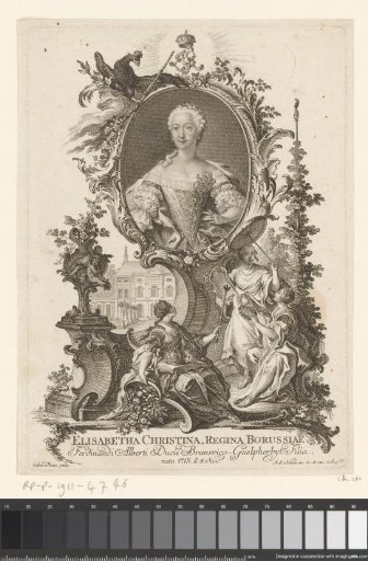 Portrait of Elisabeth Christine of Brunswick-Bevern