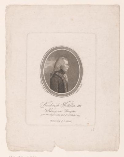 Portrait of Friedrich Wilhelm III of Prussia
