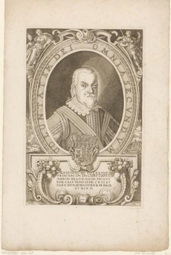 Portrait of Christian of Brandenburg-Bayreuth
