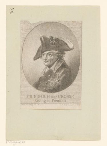 Portrait of Frederick the Great