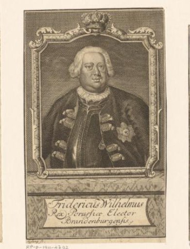 Portrait of Frederick William I, King of Prussia