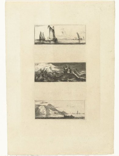 Three sea views