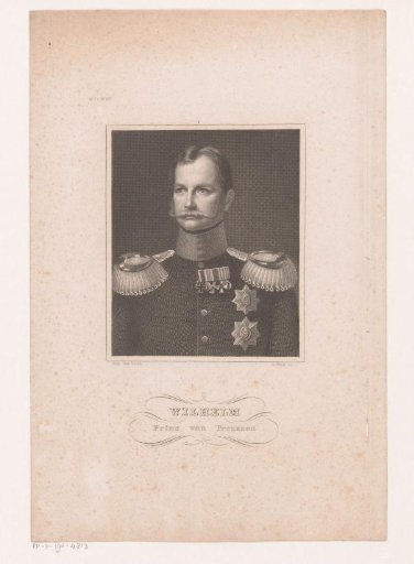 Portrait of Wilhelm I, Emperor of Germany