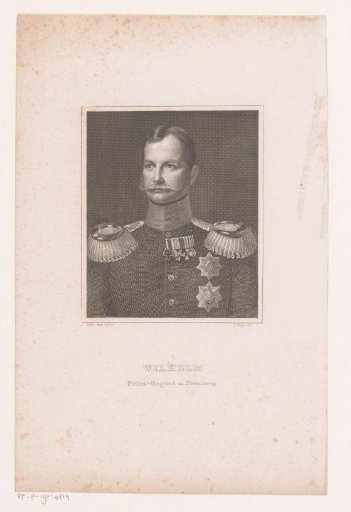 Portrait of Wilhelm I, Emperor of Germany