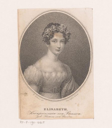 Portrait of Elisabeth Ludovika of Bavaria