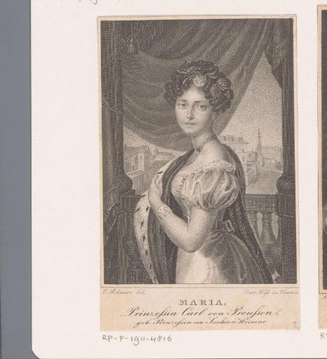 Portrait of Marie, Princess of Prussia