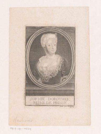 Portrait of Sophia Dorothea of Hanover, Queen of Prussia