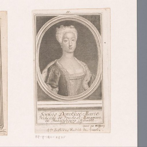 Portrait of Sophia Dorothea, Princess of Prussia